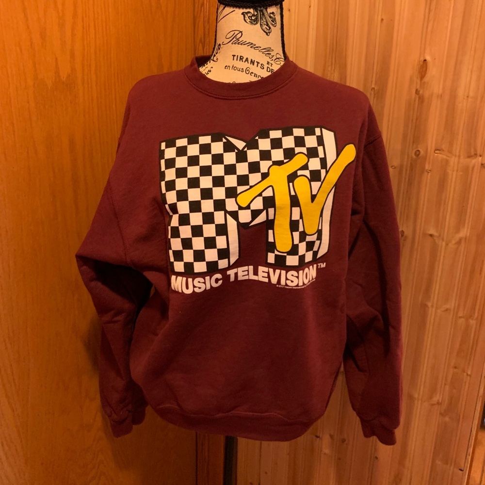 MTV retro crew neck sweatshirt